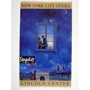 New York City Opera Stagebill 1996 Lincoln Der Rosenkavailier Gwendolyn Jones